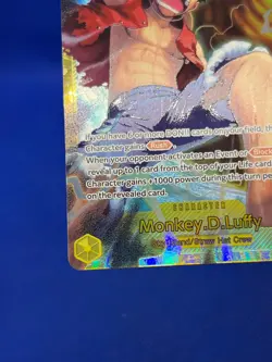 One Piece Adventure on Kami’s Island Monkey D Luffy OP15-119 Secret Rare SEC NM - Image 5