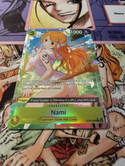 Nami ST29-008 Character Starter Deck 29 Egghead EN Foil alt Bandai One Piece CCG - Image 2
