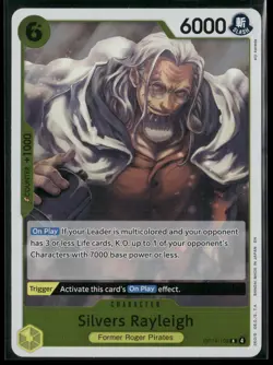 One Piece Silvers Rayleigh R OP14 OP14-108 Foil NM - Image 1