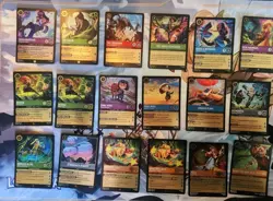 Disney Lorcana Wilds Unknown Rare Super Rare Legendary Cold Foil Lot x22 - Image 2