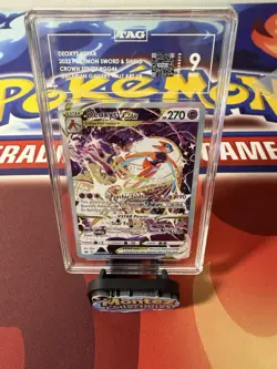 Deoxys VSTAR GG46 Crown Zenith Galarian Gallery TAG 9 Mint Pokemon Card - Image 3