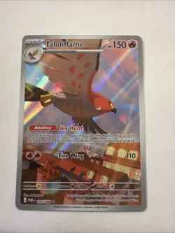 Talonflame 91/88 Illustration Rare Holo Card - Pokemon Perfect Order - Image 1