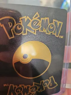 Jolteon Vmax Black Foil Fan Art Vinyl Textured Collector Pokemon Display Card - Image 3