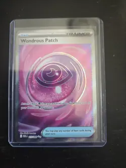 Pokemon TCG Wondrous Patch Trainer Item Holo 117/088 English Card perfect order - Image 1