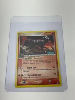 Pokemon Houndoom Unseen Forces Holo Rare English Card 70 HP 7/115 2005 - LP - Image 1
