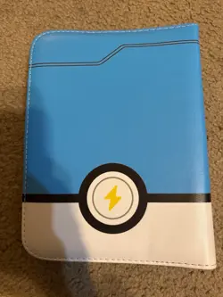 Pokemon Card Binder 400 Card 50 Page NEW - BOYS - Blue Pokeball Collection - Image 2