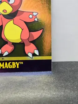 Topps Pokemon Magby #240 TV Animation Foil Card 2001 Vintage LP - Image 4