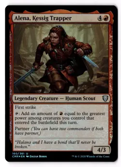 Alena, Kessig Trapper 160 Commander Legends Foil LP - Image 1
