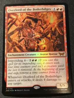Overlord Of The Boilerbilges - Foil - DSK - MTG - NM - EN - 0146 - Image 1