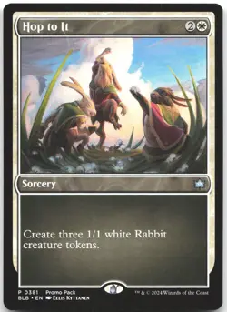 Hop to It 381 Promo Promo Pack: Bloomburrow Magic: The Gathering Near Mint - Image 1