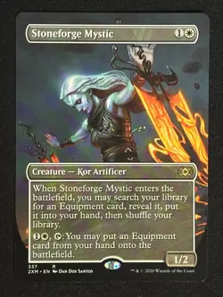 1x MTG Stoneforge Mystic (Borderless) - Double Masters (2XM) #337 - Magic - Image 1