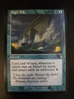 High Tide NM RETRO FRAME Dominaria: Remastered MTG FREE SHIPPING - Image 1