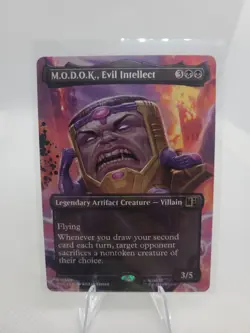 M.O.D.O.K., Evil Intellect (Borderless) 0509 - Marvel Super Heroes - MTG NM/M - Image 1