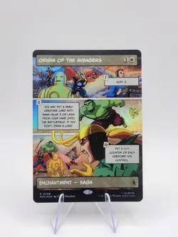 Origin of the Avengers (Borderless) Marvel Super Heroes Foil - Image 1