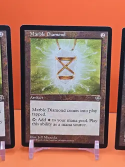 🟤🟤🟤 (4) 1996 MAGIC THE GATHERING MOSS DIAMOND MIRAGE UNPLAYED 🟤🟤🟤 - Image 3