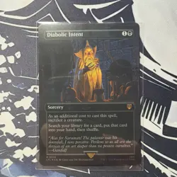 Diabolic Intent (Borderless) Commander: the Lord of the Rings: Tales of... - Image 1