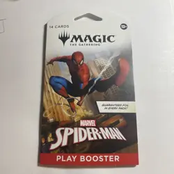 MTG: Magic The Gathering Marvel Spider-Man Play Sleeved Booster Pack - Image 1