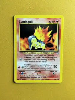 Cyndaquil | 56/111 | Neo Genesis Vintage | Pokemon TCG | LP/NM Condition - Image 1