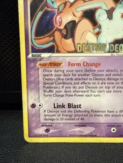 Deoxys 16/107 Deoxys Destiny Stamp Pokemon Deoxys - Image 5