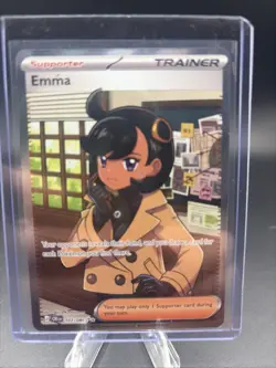 Emma 107/086 Ultra Rare Trainer Chaos Rising Pokemon NM/M - Image 1