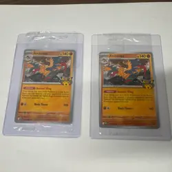 Pokemon Chicago Field Museum Fossil Exhibit Archeops x2 Promo CardSEALED IN HAND - Image 1