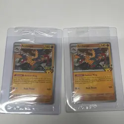 Pokemon Chicago Field Museum Fossil Exhibit Archeops x2 Promo CardSEALED IN HAND - Image 2