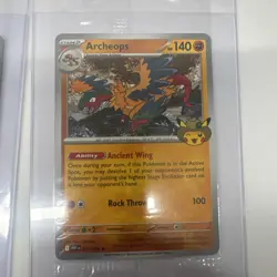 Pokemon Chicago Field Museum Fossil Exhibit Archeops x2 Promo CardSEALED IN HAND - Image 4