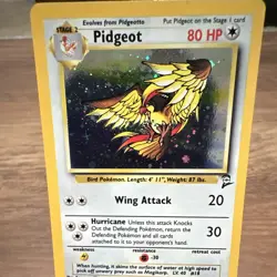 Pidgeot 8/64 Jungle Holo Rare Stage 2 80 HP English Wizards of the Coast - Image 1
