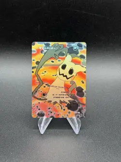 Pokederp Halloween Fakachu Holo Mimikyu 29/36 Custom Derpy Card - Image 1