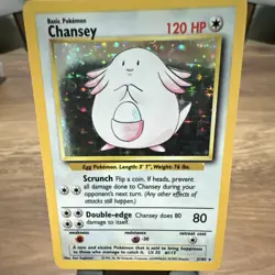 Wizards of the Coast Chansey 3/102 Base Set Holo Rare 1999 120 HP Basic ENG - Image 1