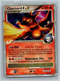 Charizard G LV.X 143/147 Holo LV.X Rare Supreme Victors Pokemon Near Mint - Image 1