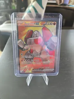 The Pokemon Company Regirock ex 214/182 Sv10 Destined Rivals UR Holo FA EN - Image 1