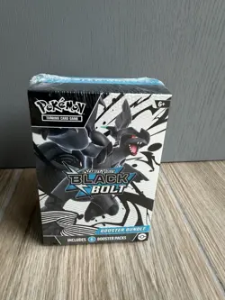 Brand New Pokemon TCG S&V Sealed Black Bolt Booster Bundle 6 Packs - Image 1