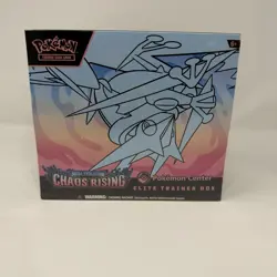 Pokemon TCG Pokemon Center Chaos Rising Elite Trainer Box ETB With Damage - Image 1