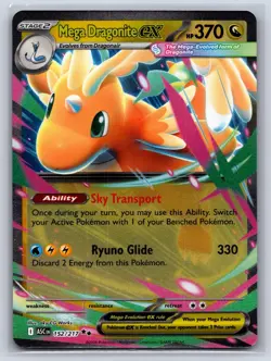 Mega Dragonite ex 152/217 Double Rare Ascended Heroes Pokemon Holo Near Mint - Image 1