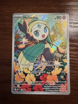 Meloetta MEP 026 Black Star Promo Illustration Rare Pack Fresh NM Pokemon - Image 2