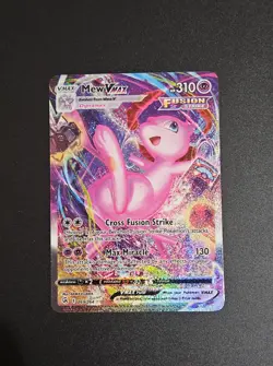 Pokemon TCG Mew VMAX 269/264 Fusion Strike Alternate Art NM Condition - Image 1