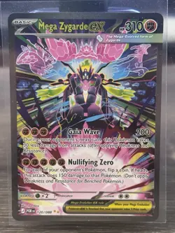 Mega Zygarde ex 120/088 Holo Perfect Order Pokemon Special Illustration Rare SIR - Image 1