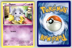 Espurr 58/122 Common BREAKpoint Pokemon Lightly Played - Image 3
