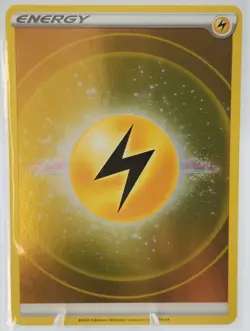 Basic Lightning Electric Energy Reverse Holo Crown Zenith Pokemon TCG - Image 1