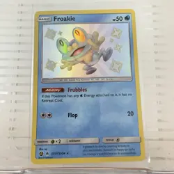 Froakie SV11/SV94 Shiny Rare Hidden Fates Shiny Vault Pokemon Holo Near Mint - Image 1