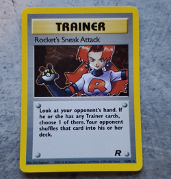 Pokemon TCG Team Rocket Rocket's Sneak Attack 16/82 Rare Holo Foil - Image 1