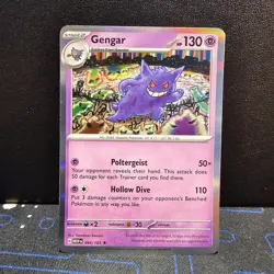 Gengar 151 Holo Pokemon TCG 094/165 Scarlet & Violet Rare - Image 1
