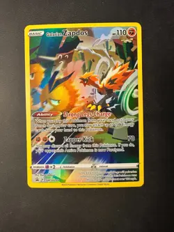 2023 Pokemon SWSH Black Star Promo Galarian Zapdos 283 Full Art Illustration Rar - Image 1