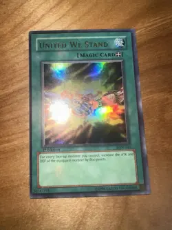 2003 Yu-Gi-Oh 1st Edition United We Stand #LON-049 PACK FRESH MINT - Image 1