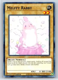 Melffy Rabby ROTD-EN016 Common / Short Print Rise of the Duelist Yu-Gi-Oh LP - Image 1