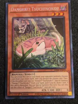 Danger!U TsuchinokoU 1st Edition Prismatic Collector's Rare RA04-EN027 Yu-Gi-Oh! - Image 1