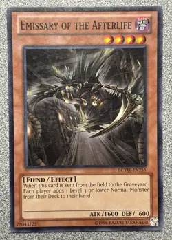 Emissary of the Afterlife LCYW-EN255 Yugi's World Common Unlimited LP-VLP - Image 1