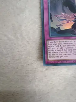 RA05-EN081 Songs of the Dominators Ultra Rare 1st Ed YuGiOh - Image 4