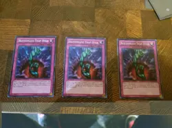 Bottomless Trap Hole x3 Secret Rare 1st Ed Mint LCJW-EN078 Yugioh - Image 1